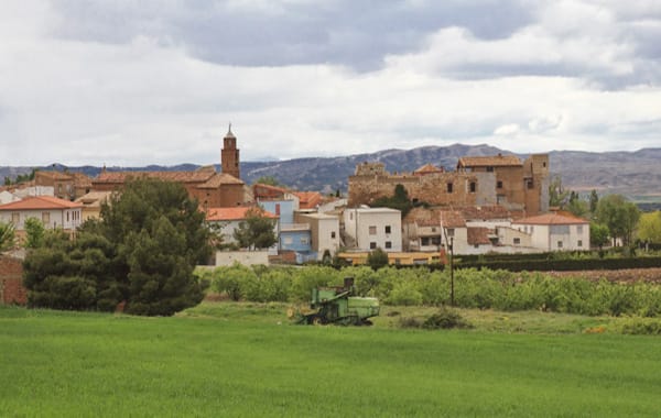 Vista general de la población © DPZ