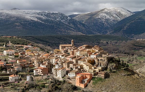 Panorámica de Alcalá de Moncayo © DPZ
