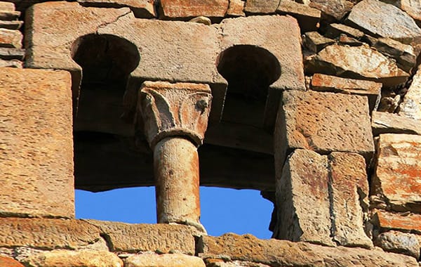 Ventanal mozárabe de Alcalá de Moncayo © DPZ